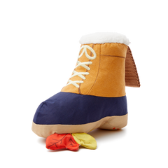 Barkwoods Boot Plush Tug Dog Toy