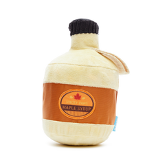 Sticky Paws Maple Syrup Plush 2-In-1 Rip And Reveal Dog Toy
