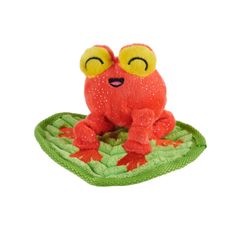 Tiana Tomato Frog Plush Tug Dog Toy