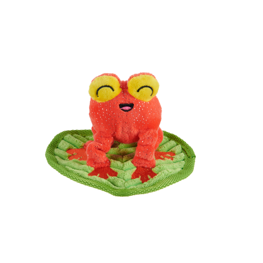 Tiana Tomato Frog Plush Tug Dog Toy