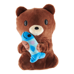 Izzy the Grizzly & Sal Plush Tug Dog Toy