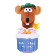 Lamplighter Rizzo the Rat Plush Multi-Part Dog Toy