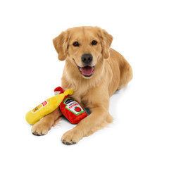 Pass The Condimutts Plush Tug Dog Toy