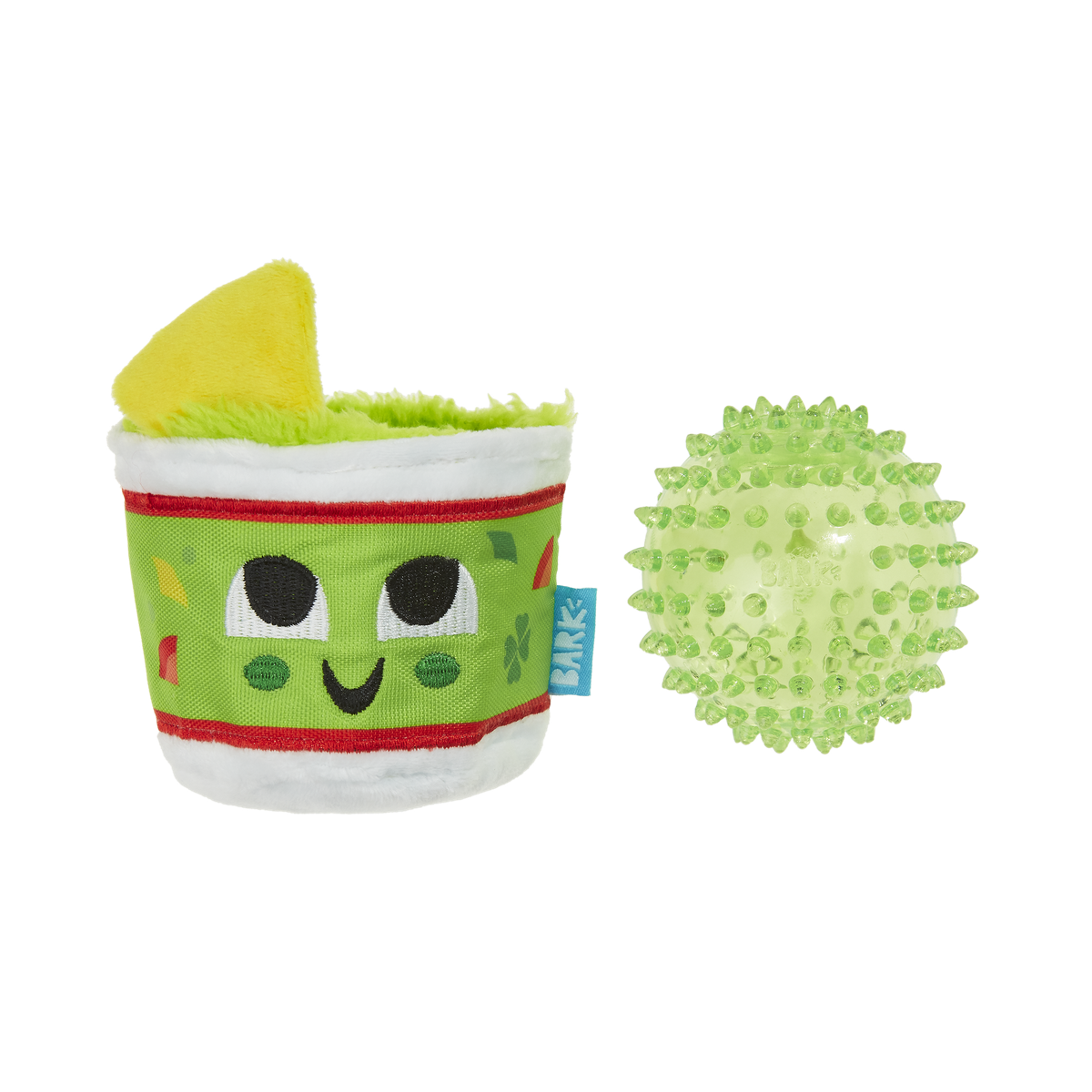 Guac A-Molly Plush Multi-Part + Fetch + Enrichment Dog Toy