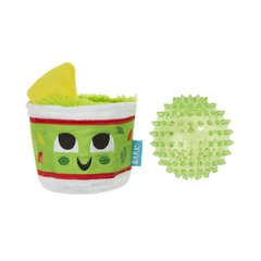 Guac A-Molly Plush Multi-Part + Fetch + Enrichment Dog Toy