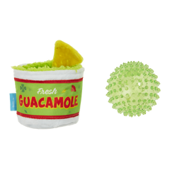 Guac A-Molly Plush Multi-Part + Fetch + Enrichment Dog Toy