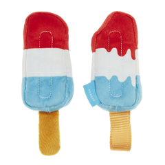 Mom & Popsicle Plush Tug Dog Toy
