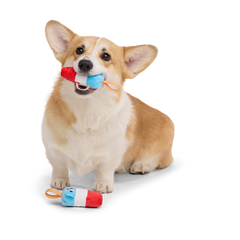Mom & Popsicle Plush Tug Dog Toy