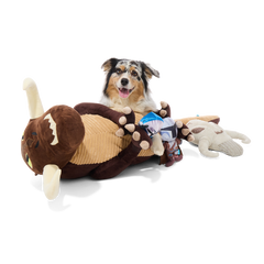 Mythosaur™ Plush XXXL Multi-Part + Enrichment Dog Toy