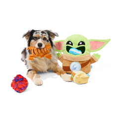 Snack Attack Grogu™ Plush Extra-Large Multi-Part + Enrichment Dog Toy