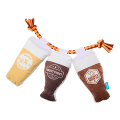 Tug-of-Beers Plush Tug Dog Toy