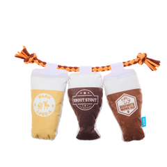 Tug-of-Beers Plush Tug Dog Toy