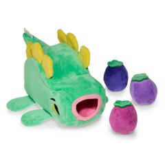 Berry Hungry Bernard Plush Multi-Part + Enrichment Dog Toy