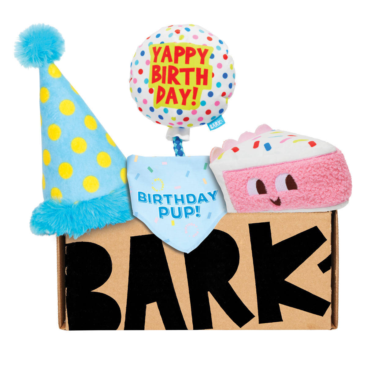 Birthday Barkbox (Toy-Only) - One Month Gift Box