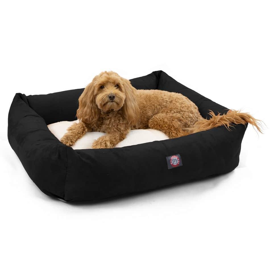 Suede Luxe Bagel Bed - Personalized