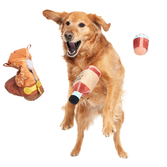 Bottoms Up Boot Plush 2-in-1 + Enrichment Dog Toy