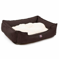 Suede Contemporary Lounge Bed