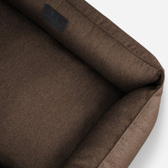 Chester & Lee | Cotton Sleeper Dog Bed Brown