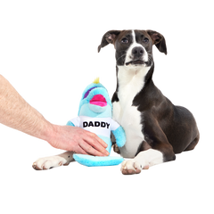 Daddy Dolphin Plush Tug Dog Toy