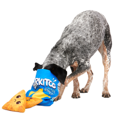 Drool Ranch Chips Plush Enrichment + Multi-Part Dog Toy