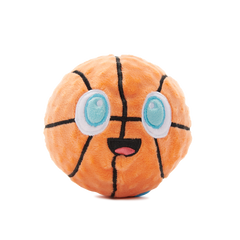 Drool & Dribble Basketball Plush Fetch Dog Toy
