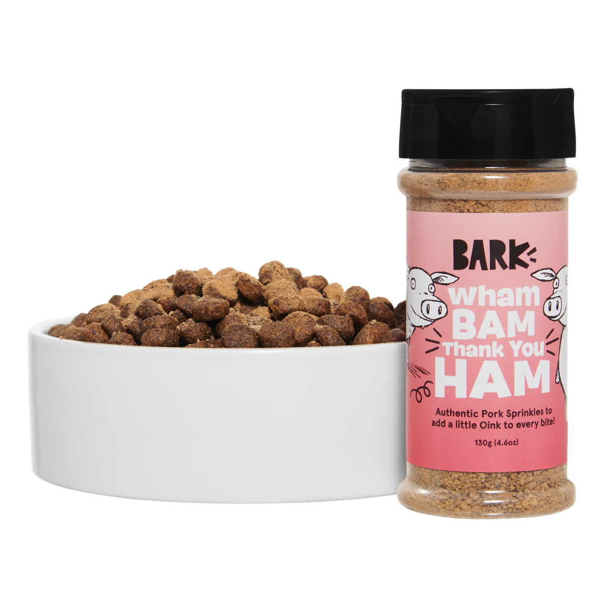 Wham Bam Thank You Ham Pork Dog Food Meal Topper, 4.6 Oz