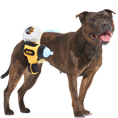 Fixer Pupper Tool Belt Plush Wearable Multi-Part Dog Toy