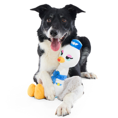 Flying Attendant Plush Tug Dog Toy