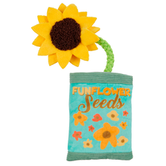 Funflower Seeds Plush Tug Dog Toy