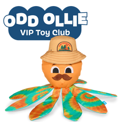 Ollie the Octopus Club, Plush Tug Monthly Dog Toys