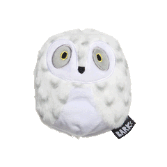 Hedwig™ the Owl Super Chewer Durable 2-in-1 + Fetch Dog Toy