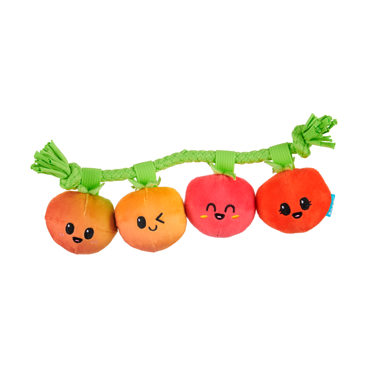 Hairloom Tomatoes Plush Tug Dog Toy