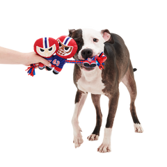 Linebarkers Plush Tug Dog Toy