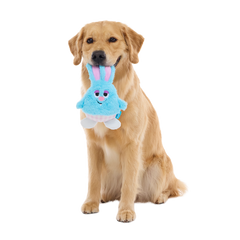 Little Bun Blue Plush Tug Dog Toy