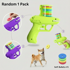2-in-1 Disc Bullet Launcher Toy