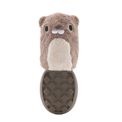 P.B. Beaver Super Chewer Durable 2-in-1 + Enrichment Dog Toy
