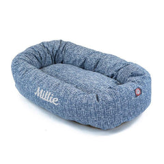 Palette Heathered Bagel Bed - Personalized