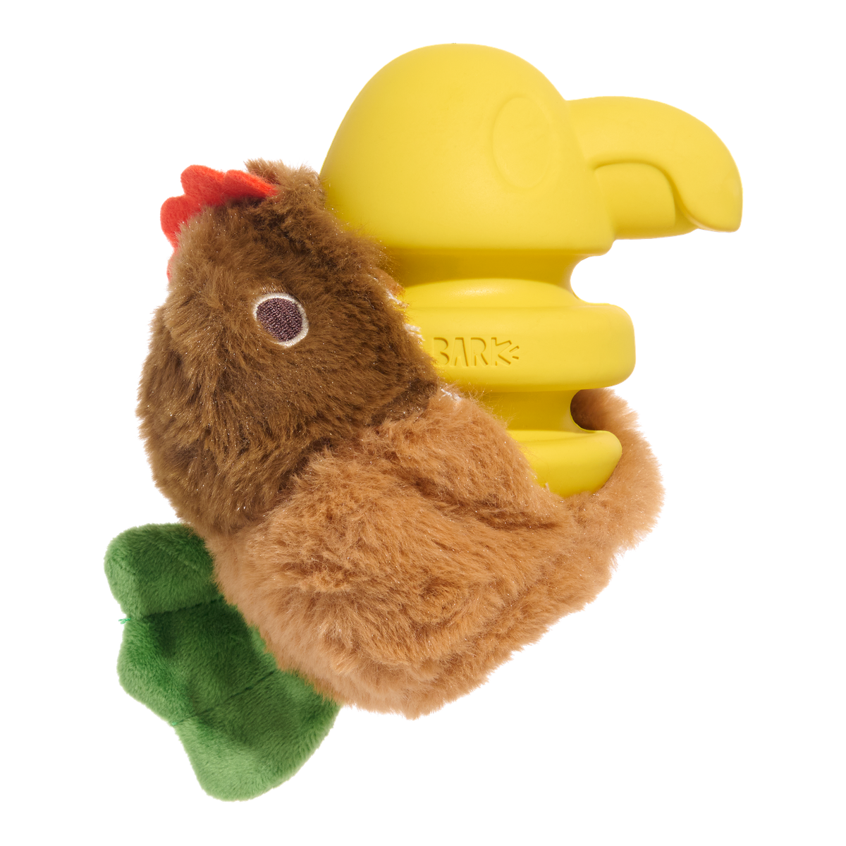 Fowl Play Durable Super Chewer 2-In-1 Rip And Reveal + Enrichment Dog Toy