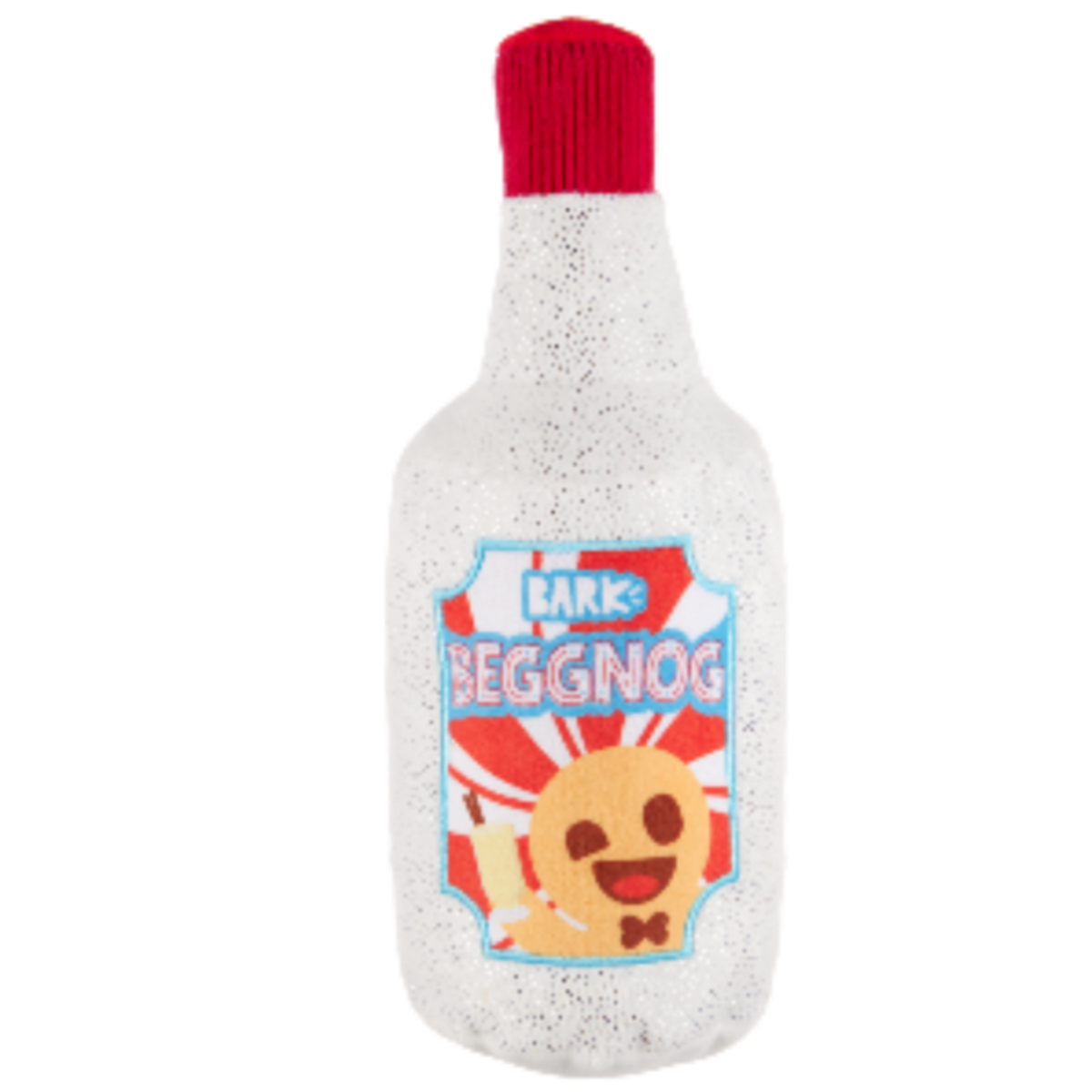 Spike's Beggnog Plush Dog Toy