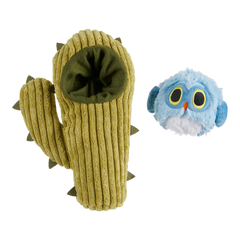 Saguaro Sammy Plush Multi-Part + Tug Dog Toy