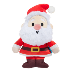 Santa Gnaws Plush Dog Toy