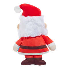Santa Gnaws Plush Dog Toy