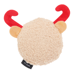Gnasher The Puppermint Reindeer Durable Super Chewer 2-in-1 Rip and Reveal Dog Toy