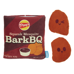 BarkBQ Chips Plush Multi-Part + Enrichment Dog Toy