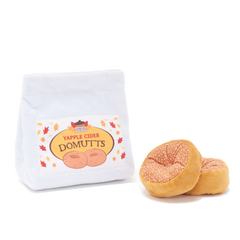 Apple Cider Domutts Plush Multi-Part + Enrichment Dog Toy