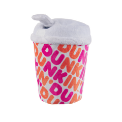 Dunkin'® Cup Plush Enrichment Dog Toy