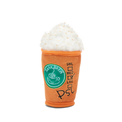 Puggin Spice Latte Plush Dog Toy
