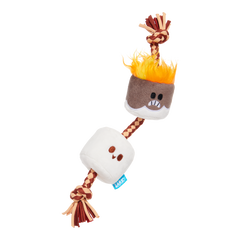 Tug Of S'more Plush Tug Dog Toy