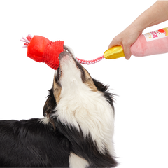 Red Cup Rosé Plush Tug Dog Toy