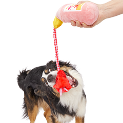 Red Cup Rosé Plush Tug Dog Toy